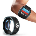 Faja Ajustable para Codo de Tenista Gviipk, Soporte para Tendinitis y Dolor en el Antebrazo, con Diseño de Advertencia de Presión y Almohadilla de - imagen 1