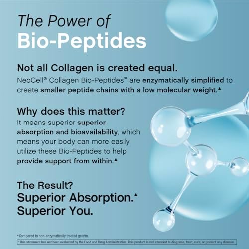 Suplemento NeoCell NAD+ Resveratrol con Multi Colágeno Bio-Péptidos | 1,000mg | 60 Cápsulas | Apoya el Envejecimiento Saludable y la Energía Celular - imagen 5