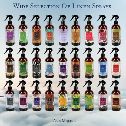 Spray de Lino Abbey & Sullivan, Sándalo y Pachulí, Aroma Cálido y Terroso, Eliminador de Olores, Paquete de 2, 16 oz - imagen 7