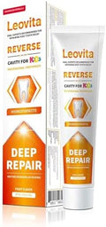 Pasta dental Leovita para niños que revierte caries - Relleno de caries con hidroxiapatita, libre de flúor - imagen 1