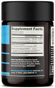 Cápsulas ONNIT Shroom Tech Sport para Soporte Diario de Ejercicio, Suplemento Pre Entrenamiento Sin Cafeína con Hongos Cordyceps, 28 Contenido - imagen 4