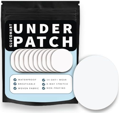 Parche Adhesivo Universal Glucomart para Sensores Dexcom G6, G7, Guardian y Libre, Omnipod - Paquete de 10 Parches Hipoalergénicos para Alergias a - imagen 1