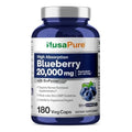 Cápsulas Orgánicas de Arándano NusaPure, 668 mg, 180 Cápsulas Veganas (Sin OGM, Veganas, USDA) - imagen 1