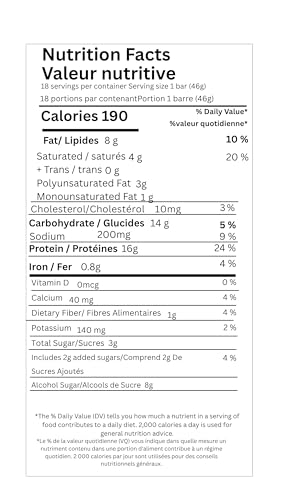 Barras de Proteína Fitcrunch de Chef Robert Irvine, 18 piezas, 1.62oz, Chocolate con Mantequilla de Cacahuate - imagen 2