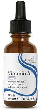 Gotas de Vitamina A Seeking Health - Suplemento para Ojos y Piel con Palmitato de Retinilo - Soporte Líquido Antioxidante - Sin Soja y Sin Gluten - 1 - imagen 1