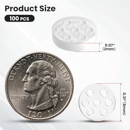 Filtros de Miel de Vidrio, 100 Piezas, Vidrio Borosilicato de Alta Calidad - imagen 2