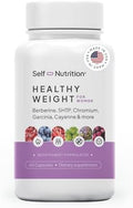 Suplemento para Pérdida de Peso SELF NUTRITION para Mujeres - Control de Apetito y Antojos, Acelerador Metabólico - Hecho en EE. UU., 60 Cápsulas - imagen 1