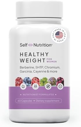 Suplemento para Pérdida de Peso SELF NUTRITION para Mujeres - Control de Apetito y Antojos, Acelerador Metabólico - Hecho en EE. UU., 60 Cápsulas - imagen 1