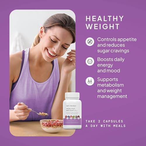 Suplemento para Pérdida de Peso SELF NUTRITION para Mujeres - Control de Apetito y Antojos, Acelerador Metabólico - Hecho en EE. UU., 60 Cápsulas - imagen 5