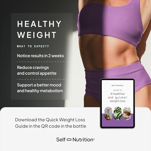 Suplemento para Pérdida de Peso SELF NUTRITION para Mujeres - Control de Apetito y Antojos, Acelerador Metabólico - Hecho en EE. UU., 60 Cápsulas - imagen 6