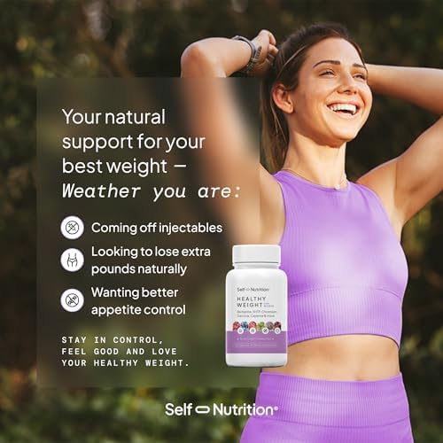 Suplemento para Pérdida de Peso SELF NUTRITION para Mujeres - Control de Apetito y Antojos, Acelerador Metabólico - Hecho en EE. UU., 60 Cápsulas - imagen 7