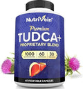 Suplemento Nutrivein Premium TUDCA+ para el Hígado 1000mg - Suministro para 30 Días (60 Cápsulas): Sales Biliares para el Bienestar Hepático - imagen 1