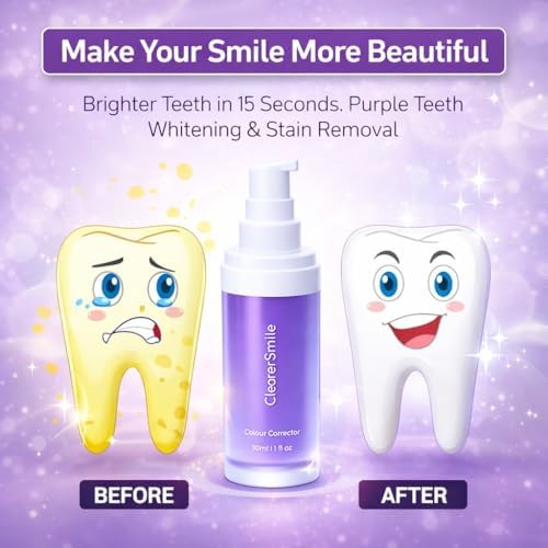 ClearerSmile™ Mejor Pasta de Dientes Morada para Blanquear Dientes Sensibles - Blanqueador Dental - imagen 2
