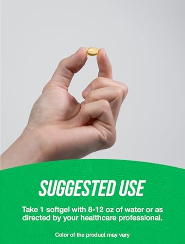 Omega-3 Softgels BulkSupplements.com - Suplemento de Aceite de Algas, Libre de Gluten, 1 Softgel por Porción, 180 Controles (Paquete de 1) - imagen 4