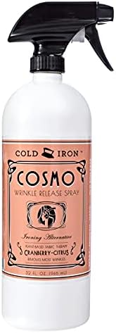 Spray Antienredos Cold Iron de 32 fl oz. Aroma Cranberry-Cítrico. Alternativa Ecológica para Planchar. Rápido y Fácil de Usar. Fórmula Galardonada. - imagen 1