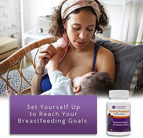 Suplemento Postnatal Vegetariano Milkies Fairhaven Health para Mujeres Lactantes con Vitamina D y B - Multivitamínico Nutritivo para Leche Materna - - imagen 3