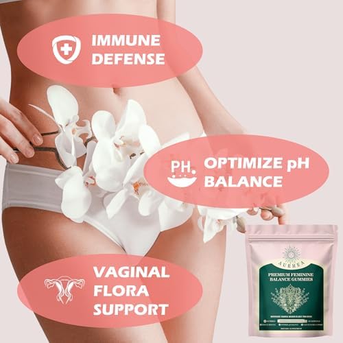 Gomitas AurHea Premium para el Balance Femenino - Soporte de pH y Bienestar con Piña Hawaiana, Suplemento Vegano y Sin Gluten - 60 Unidades - imagen 3