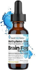Metrileno Azul Grado Farmacéutico, USP, Probado por Terceros con Vitamina C - Potenciador de Memoria - Mejora la Función Cognitiva y el Enfoque - - imagen 1