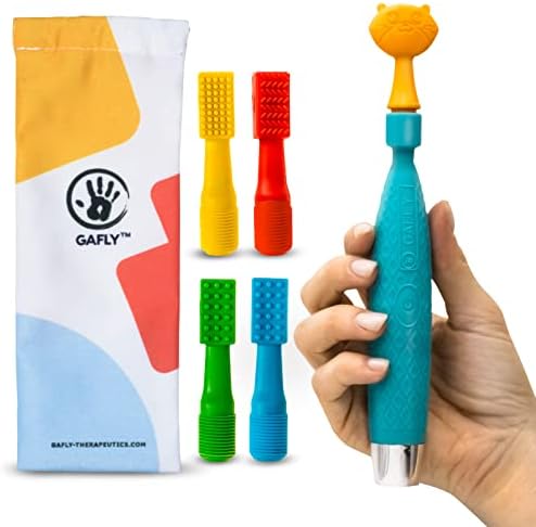GAFLY Therapen: Masajeador Oral Recargable para Terapia del Habla, Cepillo Sensorial, Juguetes para Terapia del Habla, Velocidad Ajustable, Carga - imagen 1