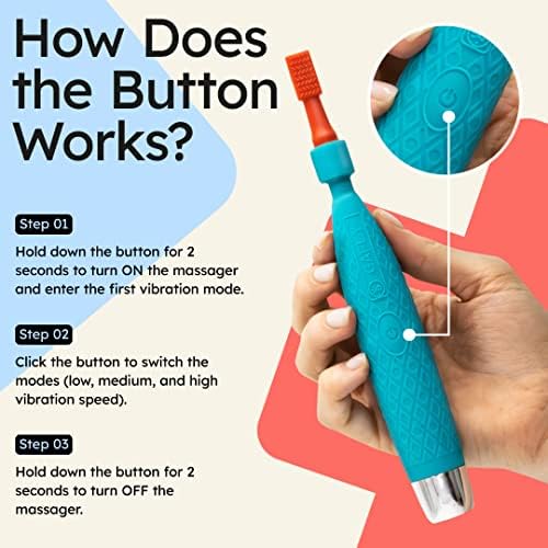 GAFLY Therapen: Masajeador Oral Recargable para Terapia del Habla, Cepillo Sensorial, Juguetes para Terapia del Habla, Velocidad Ajustable, Carga - imagen 7