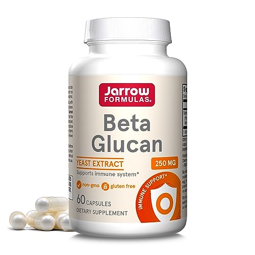 Jarrow Formulas® Beta Glucan, Suplemento Dietético para el Sistema Inmunológico, 60 Cápsulas, Suministro para 60 Días - imagen 2
