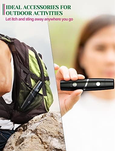 Alivio para Picaduras de Insectos, 2 en 1 con Herramienta de Succión y Calor, Sucker Recargable para Picaduras de Mosquitos, Gadget de Verano - imagen 6