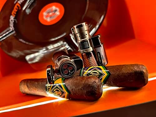 Encendedor de Cigarros Vertigo by Lotus Cyclone Triple Torch Carbón 3 Piezas (No Incluye Butano) - imagen 2