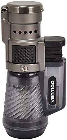 Encendedor de Cigarros Vertigo by Lotus Cyclone Triple Torch Carbón 3 Piezas (No Incluye Butano) - imagen 5