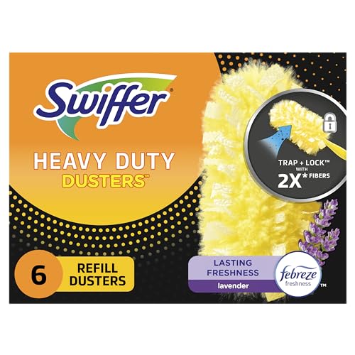 Recargas Swiffer Dusters Heavy Duty para Limpieza Multi-Superficie, Lavanda, Paquete de 6 - imagen 3