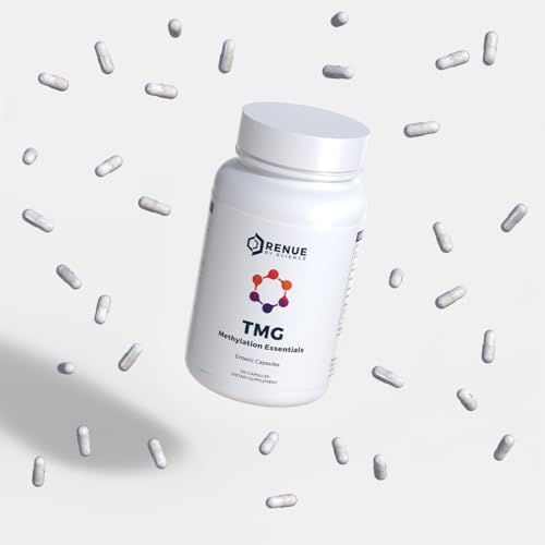 Renue By Science TMG | Suplementos de TMG de Alta Potencia | 120 Cápsulas de Trimetilglicina - 900mg por Porción con Vitamina B12, B6, Folato y Zinc - imagen 5