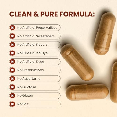 CHOQ® Shilajit - Cápsulas Veganas de 500 mg con más del 50% de Ácido Fulvico, Energía, Enfoque, Colágeno, Función Mitocondrial, Urolitina A, Probado - imagen 3