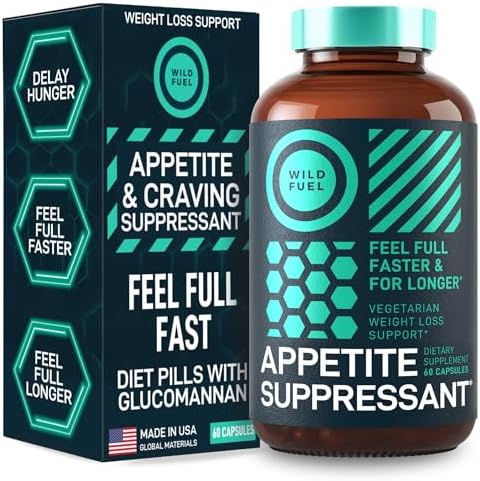 Suplemento Supresor del Apetito para Pérdida de Peso - Pastillas para Dieta Efectivas para Hombres y Mujeres - Garcinia Cambogia, Glucomanano, Frijol - imagen 1