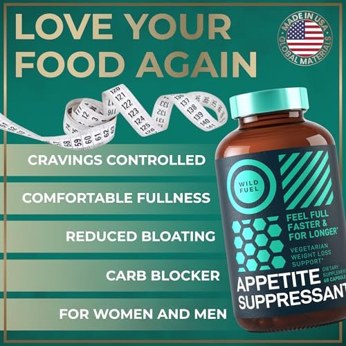 Suplemento Supresor del Apetito para Pérdida de Peso - Pastillas para Dieta Efectivas para Hombres y Mujeres - Garcinia Cambogia, Glucomanano, Frijol - imagen 2