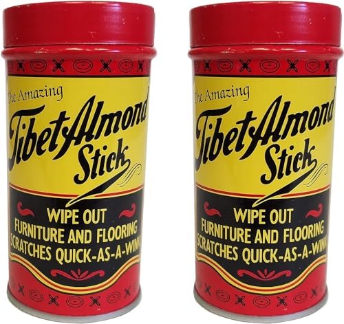 Removedor de Rayones Tibet Almond Stick - Kit Todo en Uno para Restaurar Muebles, Pisos y Más - Inodoro, Incoloro, No Tóxico (Paquete de 2) - imagen 1