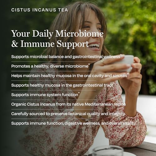 Té Suelto BioPure de Cistus – Cistus Incanus y Cistus Albidus Orgánicos Ricos en Polifenoles y Bioflavonoides para Apoyar la Inmunidad y la Salud - imagen 5