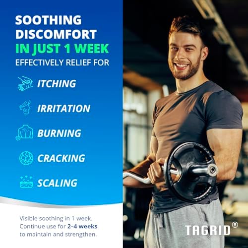 Crema Antifúngica TAGRID para Tratamiento de Tiña en Humanos: Fórmula con 1% Clotrimazol para Pies y Cuerpo Irritados - 3.38 oz - imagen 5