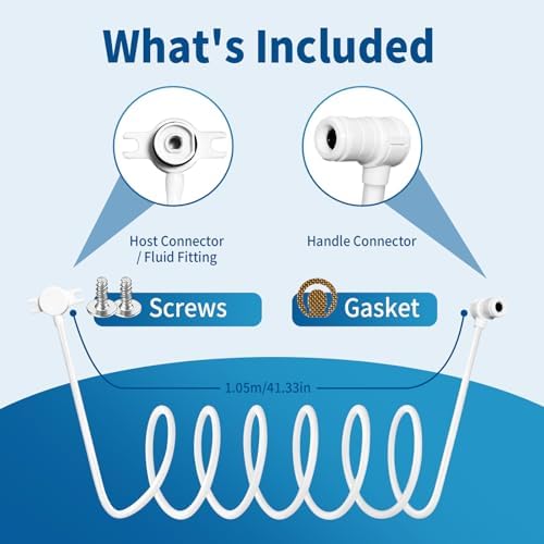 Manguera de Repuesto para Waterpik Sonic-Fusion SF-01/SF-02/SF-03/SF-04 | Accesorio Compatible con Waterpik, 1 Paquete - imagen 3
