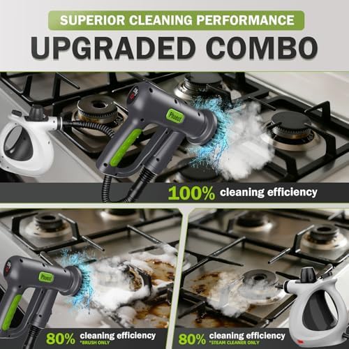 Limpiador Eléctrico de Espinillas Inalámbrico, Cepillo de Limpieza a 2 Velocidades, 150 Min de Autonomía, Recargable con 9 Accesorios para Baño, - imagen 2