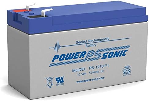 Batería SLA Power Sonic PS-1270 F1 12v 7ah - imagen 1