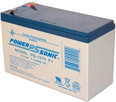 Batería SLA Power Sonic PS-1270 F1 12v 7ah - imagen 2