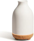 Difusor de Aceites Esenciales InnoGear, 150ml, Cerámica, Aromaterapia, Humidificador Ultrasónico con 2 Modos de Niebla y Apagado Automático, Blanco - imagen 1