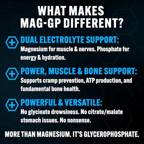 PEScience Mag-GP, Polvo de Glicerofosfato de Magnesio Quelado, 60 Porciones, Alta Absorción, Mejora del Sueño, Alivio del Estrés y Soporte para - imagen 3