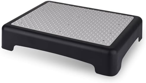 Escalón Plegable para Adultos y Personas Mayores, Asistente de Escalera Portátil, Antideslizante, 450 lbs de Capacidad (Gris) - imagen 1