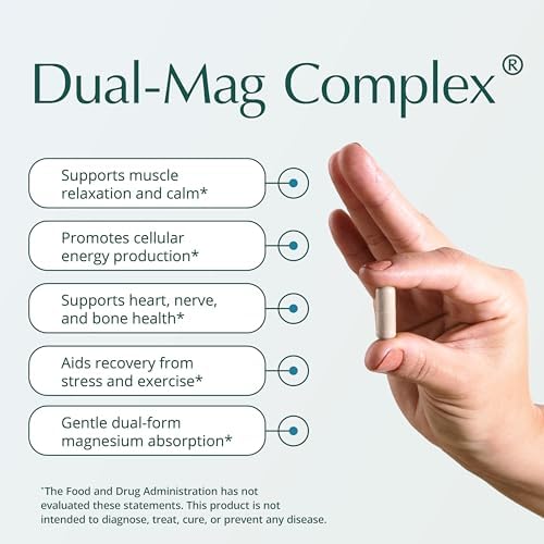 Suplemento Dual-Mag Complex de Natura Health Products - Promueve la Salud Cardiovascular, Neurológica e Inmunológica - Con Quelato de Magnesio - imagen 2