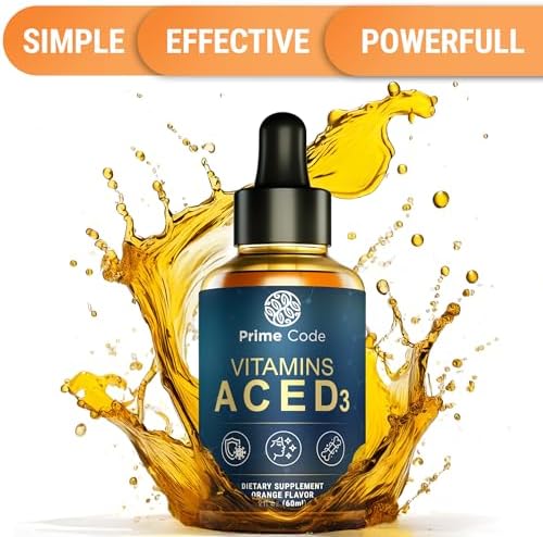 Suplemento Líquido de Vitamina A Code para Hombres y Mujeres con Vitaminas C, E y D3, Gotas de Vitamina A C E D3 para Adultos, No GMO, Absorción - imagen 5