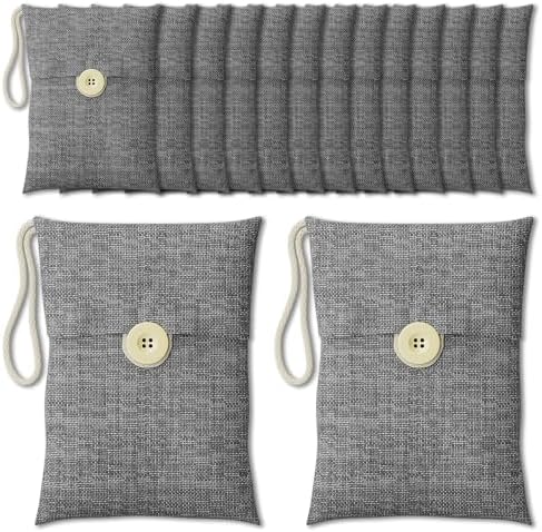 Bolsas de Carbón Activado para Absorción de Olores - Purificador de Aire para Hogar y Auto, 15 Paquetes de 100g, Seguro para Mascotas - imagen 1