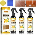 OUKPANE 3 Piezas Spray de Cera de Abeja Natural, Pulidor y Limpiador de Muebles, Cera para Madera, Ideal para Sala, Cocina y Pisos de Madera (360ML) - imagen 1
