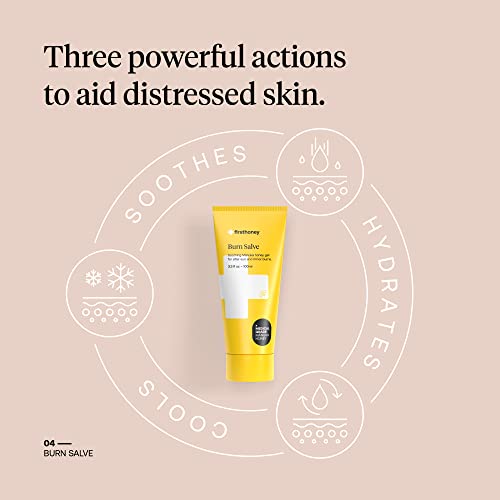 FIRST HONEY® Ungüento para Quemaduras | Gel de Aloe Vera con Miel de Manuka de Grado Médico | Remedio Natural para Quemaduras Solares y Menores | - imagen 5