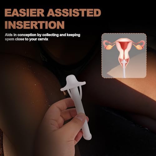 Mojobox Gen2 Taza de Concepción con Aplicador, Copa de Fertilidad Reusable para Inseminación Natural y Soporte de Embarazo - Silicona Médica Suave - imagen 2