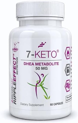 Suplemento Dietético Bricker Labs 7-Keto DHEA Metabolito 50 mg para Soporte Metabólico y Equilibrio Energético, 60 Cápsulas - imagen 1